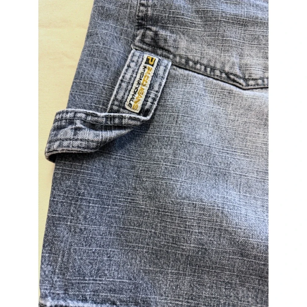 Y2K Paco Jeans Carpenter Grungee 90s Shorts Skater Faded Utility Baggy Mens 44
